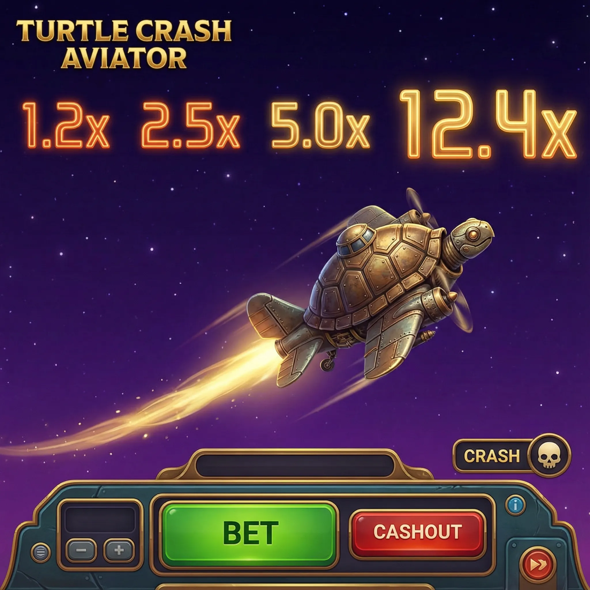 Jogo Aviator Turtle Crash no afun