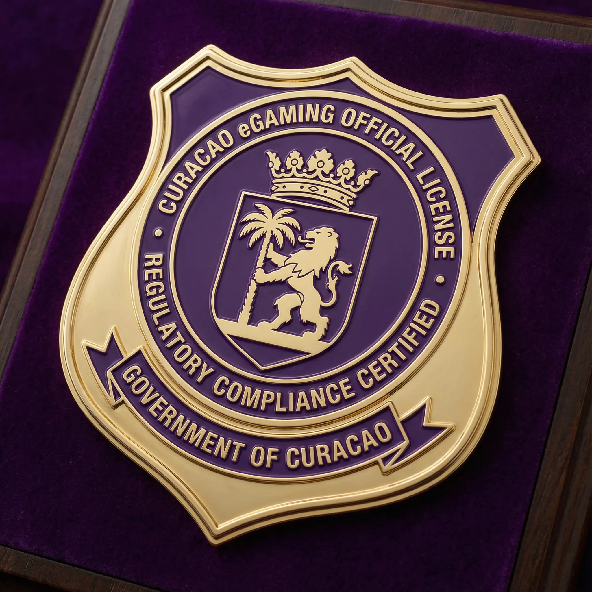Selo de licença Curaçao eGaming do afun