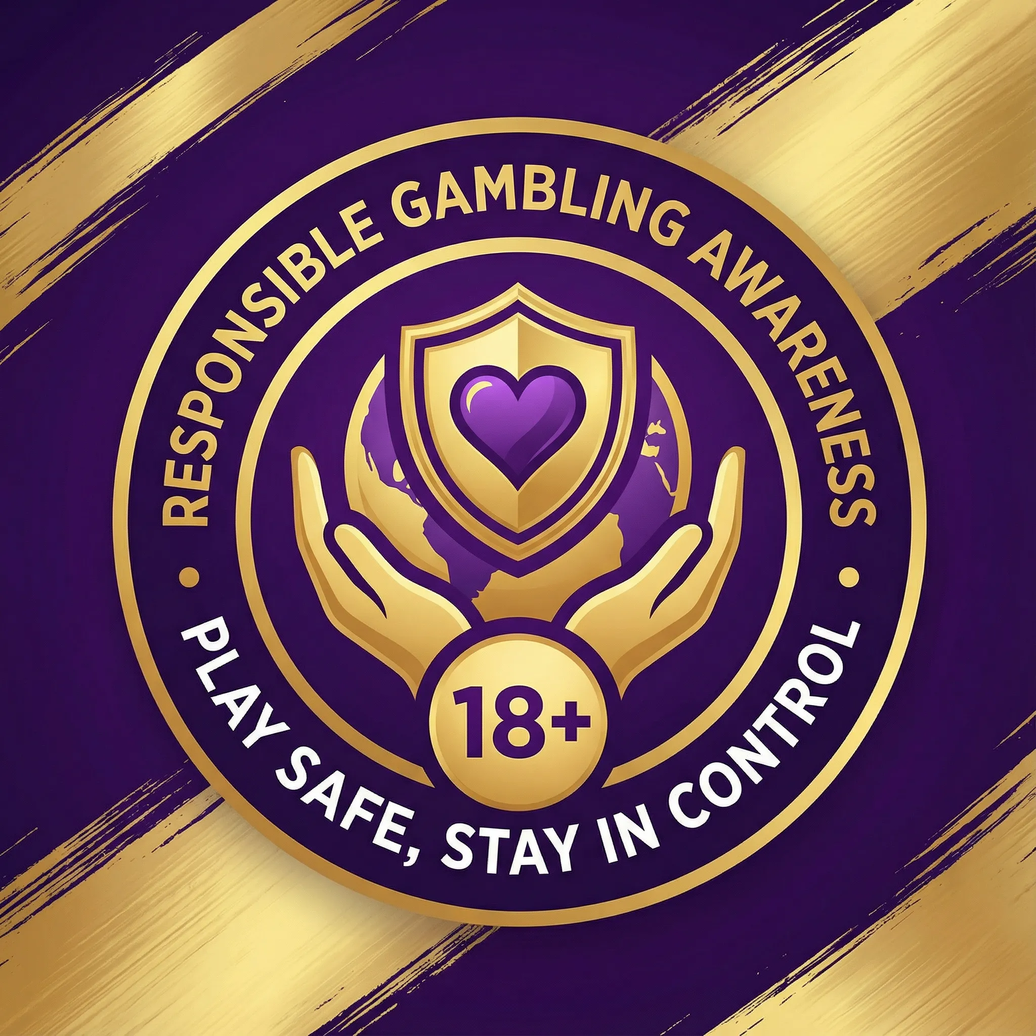 Selo de jogo responsável 18+ do afun